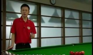 潘晓婷台球教程全集 潘晓婷台球教程全集